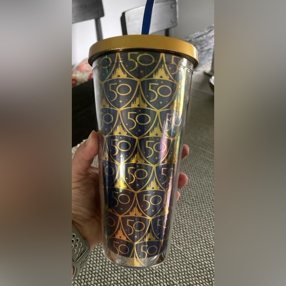 Disney 50th Anniversary tumbler